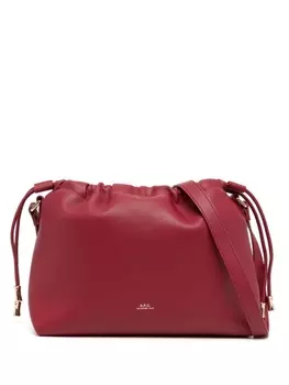 A.P.C. маленькая сумка через плечо Ninon, красный