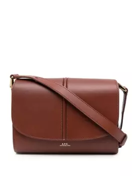 A.P.C. маленькая сумка через плечо Betty Horizon, коричневый