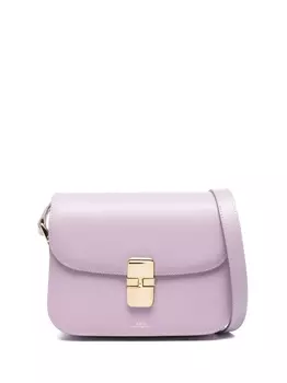 A.P.C. маленькая сумка на плечо Grace, фиолетовый