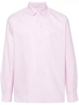 A.P.C. полосатая рубашка Malo, розовый