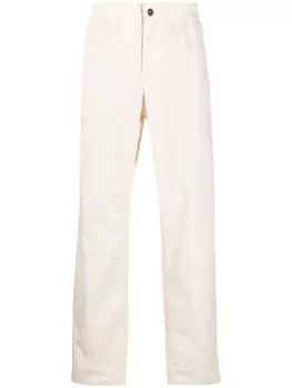 A.P.C. прямые брюки, нейтральный цвет