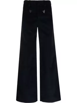 A.P.C. прямые брюки, синий