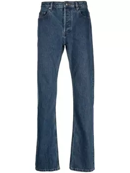 A.P.C. прямые джинсы, синий