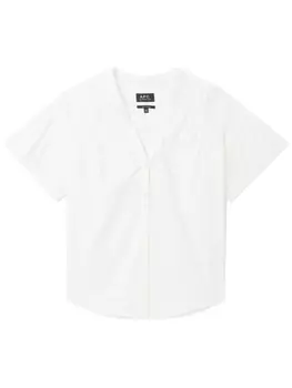 A.P.C. рубашка Amber, белый