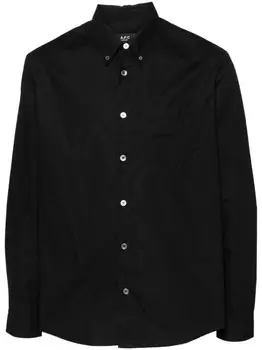 A.P.C. рубашка Edouard, черный