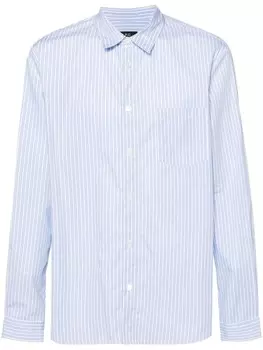 A.P.C. рубашка Клеман, синий