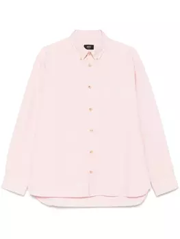 A.P.C. рубашка Mateo, розовый