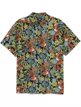 A.P.C. рубашка Roy, синий