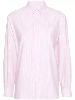 A.P.C. рубашка Sela в полоску, нейтральный цвет