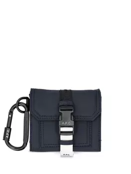 A.P.C. складной кошелек Trek, синий