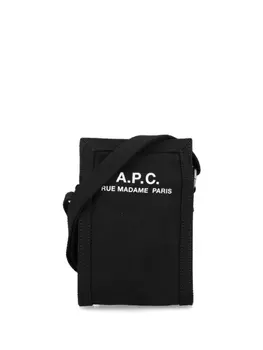 A.P.C. сумка через плечо Recuperation, черный
