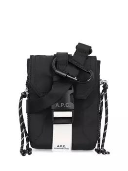 A.P.C. сумка через плечо Trek, черный