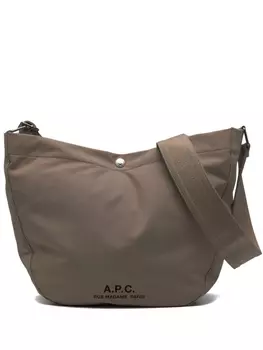 A.P.C. сумка на плечо Journal, нейтральный