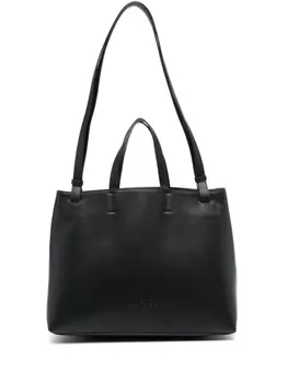 A.P.C. сумка с тисненым логотипом, черный