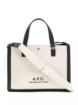 A.P.C. сумка-шопер Camille 2.0, белый