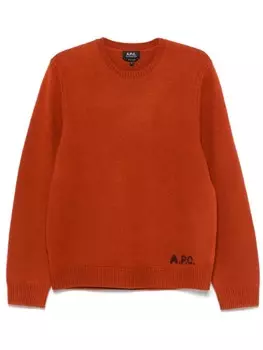 A.P.C. свитер Edward, оранжевый