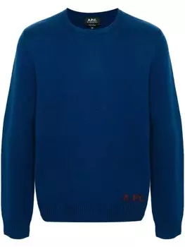 A.P.C. свитер Edward, синий