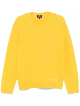 A.P.C. свитер Edward, желтый