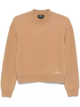 A.P.C. свитер Esther, нейтральный цвет