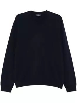 A.P.C. свитер Laurent, синий