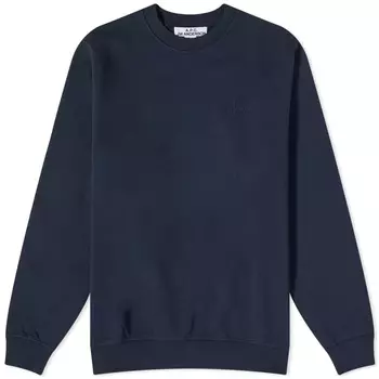A.P.C. Свитшот Rene с вышитым логотипом из коллаборации с JW Anderson