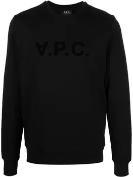 A.P.C. толстовка с логотипом, черный