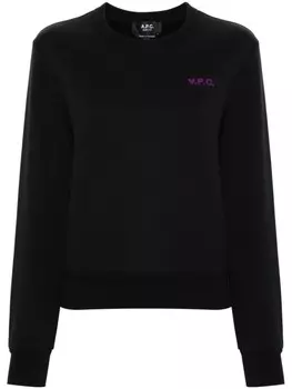 A.P.C. толстовка с логотипом, черный