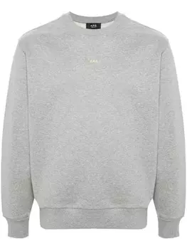 A.P.C. толстовка с логотипом, серый