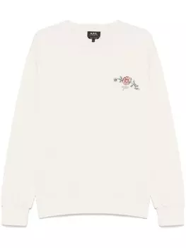 A.P.C. толстовка Tyler, нейтральный