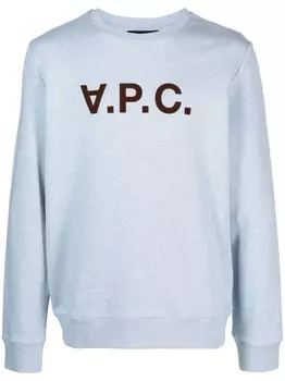A.P.C. толстовка VPC с логотипом, синий