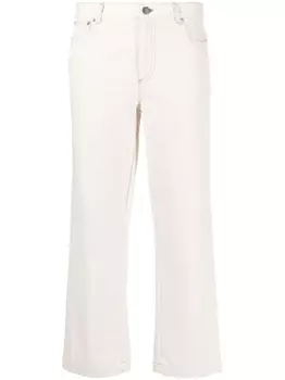 A.P.C. укороченные джинсы Sailor, нейтральный цвет