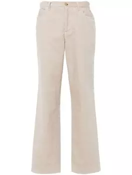 A.P.C. вельветовые прямые брюки New Sailor, нейтральный цвет