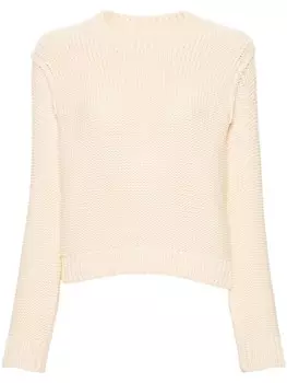 A.P.C. вязаный свитер, нейтральный цвет