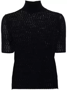 A.P.C. вязаный топ, синий