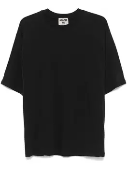 A Paper Kid футболка с логотипом, черный