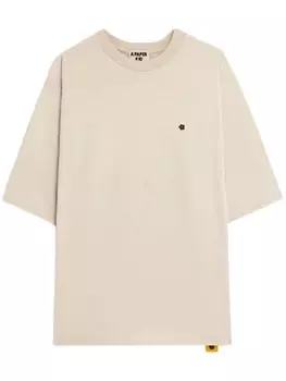 A Paper Kid футболка с логотипом, серый