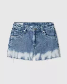 А-силуэт облачные женские шорты Pepe Jeans, голубой