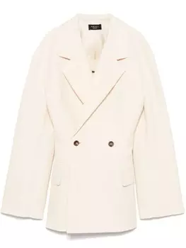 A.W.A.K.E. Mode двубортный блейзер, нейтральный цвет