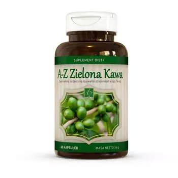 A-Z Medica, Зеленый кофе, 60 капсул