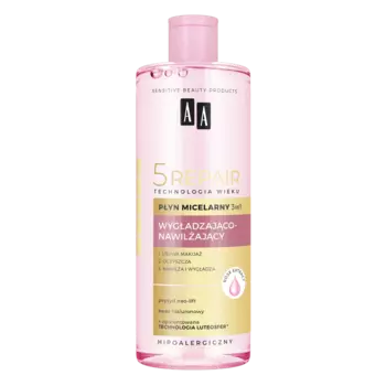 AA 5 Repair разглаживающая и увлажняющая мицеллярная жидкость для лица, 400 мл