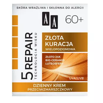 AA Age Technology 5Repair 60+ Golden Treatment дневной крем против морщин 50мл