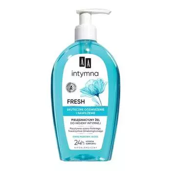 АА, Intimate, Гель для интимной гигиены Fresh, 300 мл, AA