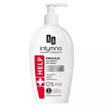 AA Intymna Ochrona&Pielgnacja Help эмульсия для интимной гигиены, 300 ml