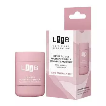 AA LAAB 100% Centella B12 Lip Mask Puddin' Formula Recovery&Moisture 15 г