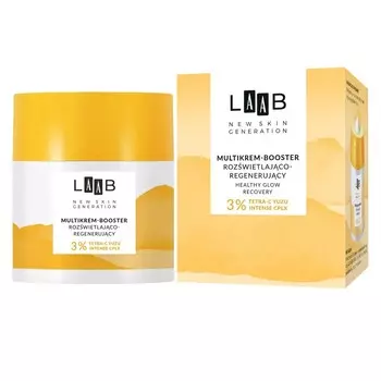 AA LAAB Tetra-C Yuzu, Осветляющий и регенерирующий мультикрем-бустер, 50 мл