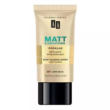 AA Матирующая и разглаживающая основа Make Up Matte 107 Dark Beige 30мл