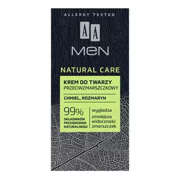 AA Men Natural Care крем против морщин 50мл