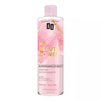 AA My Beauty Power суперувлажняющий масляный гель для душа Opuntia 400мл