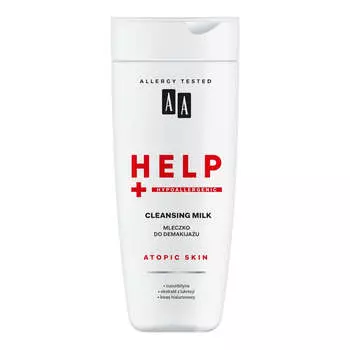 AA Очищающее молочко для атопической кожи Help 200мл