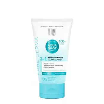 AA Pure Derma, Гиалуроновый мицеллярный гель 3в1, 150 мл